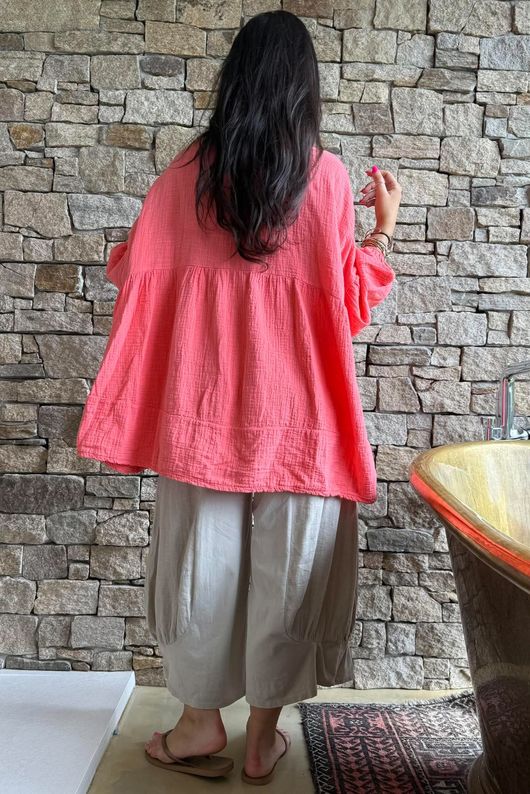 Suri Cushion Cotton Artist Smock Watermelon 